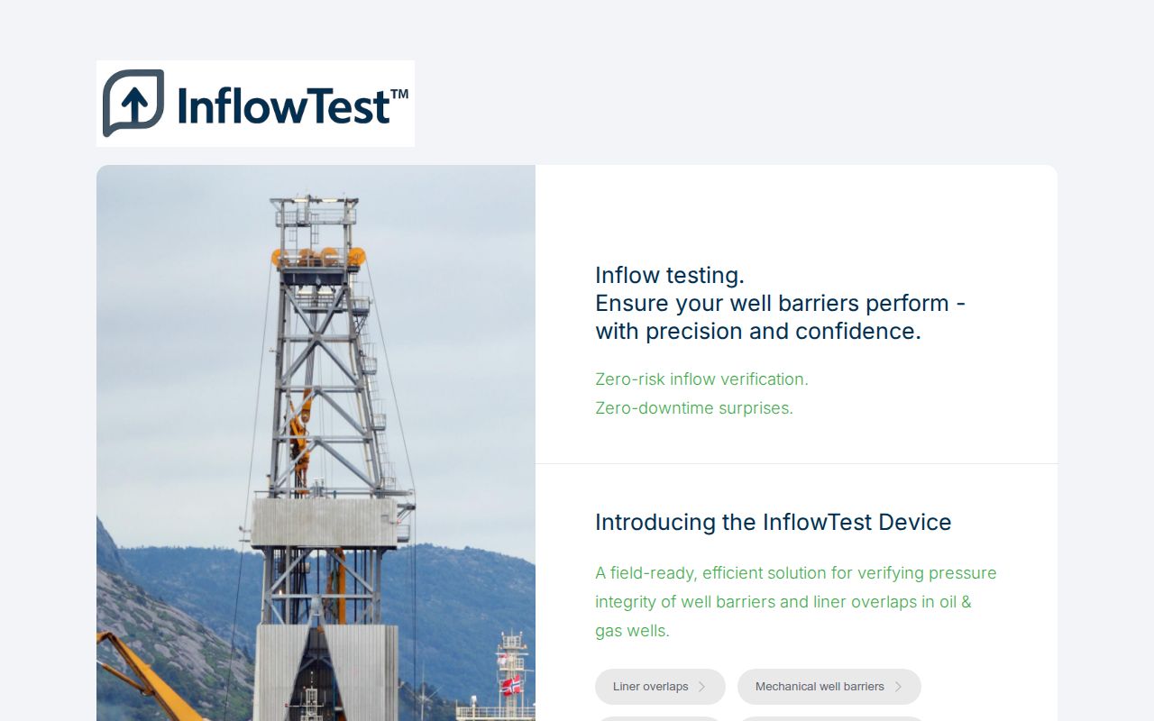 Inflow Testing Well Barriers